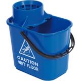 2Work Plastic Mop Bucket with Wringer 15L