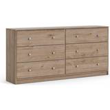 Black Chest of Drawers Tvilum May Chest of Drawer 143x68.3cm
