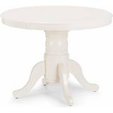 Wood Dining Tables Julian Bowen Stanmore Ivory Dining Table 138cm