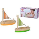 Wooden Toys Toy Boats Eichhorn Badewannenspielzeug SEGELBOOTE 2-teilig