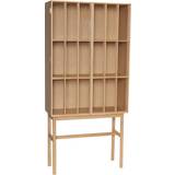 Hübsch Shoji Tall Oak Storage Cabinet 80x170cm