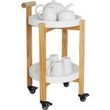 White Trolley Tables Watsons on the Web Techstyle Wood Drinks Tea Trolley Table