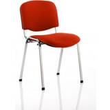 Dynamic ISO Chrome Frame Bespoke Colour Kitchen Chair