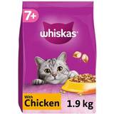 Whiskas Cats - Dry Food Pets Whiskas 7+ Senior Dry Cat Food with Chicken 1.9kg