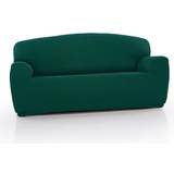 Homescapes Three Seater 'Iris' Elasticated Loose Sofa Cover Green