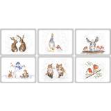Cloths & Tissues Wrendale Designs Christmas Collection Place Mat
