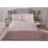 Emma Barclay Duchess with 2 Bedspread Pink, Beige, Green