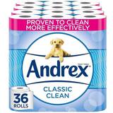 Andrex Classic Clean Fragrance-Free Toilet Paper 36pcs
