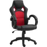 Cheap Lumbar Cushion Gaming Chairs Vinsetto Racing Gaming Chair Swivel Home Gamer Chair Wheels Black