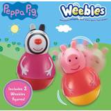 Pigs Figurines Peppa Pig Weebles 2-Figure Pack Asst