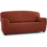 Loose Covers Homescapes Luxury 'Clare' Two Seater Armchair Loose Sofa Cover Orange