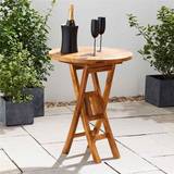 Teak Outdoor Bar Tables Garden & Outdoor Furniture Trueshopping Sherford Teak Hardwood Outdoor Bar Table