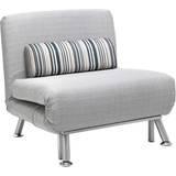 Furniture on sale Homcom Folding 5 Position Convertible Sofa 75cm 1 Seater