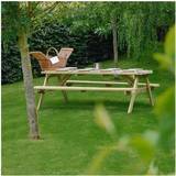 Picnic Tables Rutland County Garden Furniture Oakham 6ft Rounded Picnic