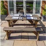 Picnic Tables Rutland County Garden Furniture Tinwell 4ft Rounded Picnic