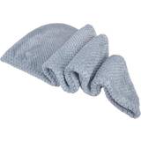 Blue Hair Wrap Towels Yuaia Haircare Microfiber Hårhåndklæde Lyseblå