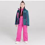 Pink Outerwear Trousers Dare 2B Girls Outmove II Waterproof Ski Trousers Pink 11-12Y