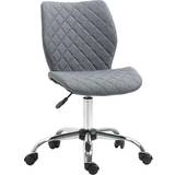 Linen Office Chairs Vinsetto 360° Swivel Office Chair 95.5cm