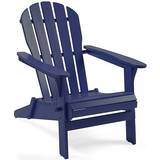 Blue Sun Chairs Plow & Hearth Wooden Adirondack