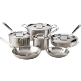 All-Clad D5 Cookware Set with lid 10 Parts