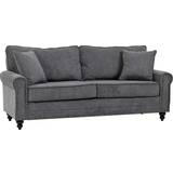 Furniture Homcom Loveseat with Cushions Sofa 196cm 3 Seater