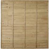 Wood Enclosures B&Q Premier Overlap Lap Fence Panels 5 pack 183x152cm