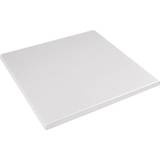 White Table Tops Atraos German Square Table Top