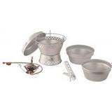 Easy Camp Camping Stoves & Burners Easy Camp ing Cooker & Stove Set Storm Silver
