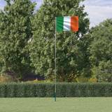 VidaXL Flagpoles vidaXL Irland flag og flagstang
