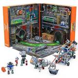 Hexbug JUNKBOTS Large Factory Habitat Metro Sewer System, Surprise Toy Playset, Build and LOL with Boys and Girls, Toys for Kids, 285 Pieces of