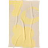 Anemone Blankets Yellow, Beige, Green (200x130cm)