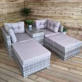 Luxury Wicker Cube Outdoor Lounge Set