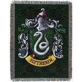 Northwest Tapestry Slytherin Shield Blankets Green (152.4x121.9cm)