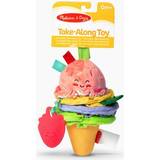 Melissa & Doug Pull Toys Melissa & Doug Ice Cream Take-Along Clip-On Infant Toy with Sound and Vibration