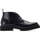 Men Chukka Boots Base London Lomax Boot Black, Black, 11, Men