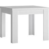 White gloss dining table Furniture To Go Lyon Small Dining Table