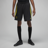 Nike Men's Paris-Saint Germain Strike Dri-FIT Soccer Shorts Black/Tour Yellow/Tour Yellow