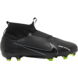 Nike Football Shoes Nike Jr Mercurial Superfly 9 Academy MG - Black/Summit White/Volt/Dark Smoke Grey