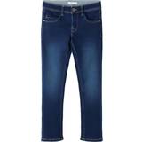 Jeans - Slim Trousers Name It Kid's Super Soft Slim Fit Jeans - Dark Blue Denim