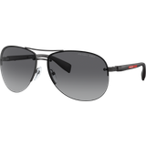 Prada Aviator Sunglasses Prada Linea Rossa Polarized PS 56MS DG05W1