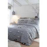 Fusion Cosy Pig 100% Brushed Cotton Reversible Duvet Cover