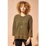 Jewellery Roman Textured Top with Necklace