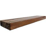 Wooden Reclaimed Floating 7' 170mm Wall Shelf
