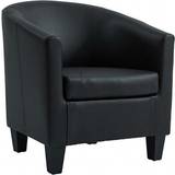 Leathers Kitchen Chairs Canberra Black Tub Kitchen Chair 69cm