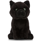 Living Nature Soft Toy Stofftier Bombay Babykatze, schwarz 16cm