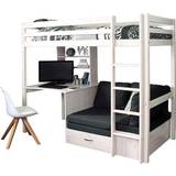 Black Loft Beds Kid's Room Thuka HIT 9 High Sleeper Bed Desk & Sofabed