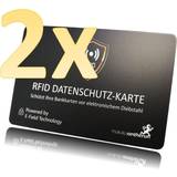 RIFD Blocking Cards on the run RFID/NFC blocker card Black X000WKF961 2