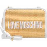 Love Moschino Handbags Love Moschino Rattan Faux Leather Crossbody Bag