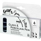 Glass & Porcelain Pens Kreul Glass & Porcelain Pen Handlettering, 4er-Set