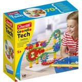 Quercetti Building Games Quercetti Georello Toolbox Construction Set with Gears and Chain Includes 130 Building Elements, Promotes STEM Learning, Made in Italy, for Kids Ages 5 Years and Up